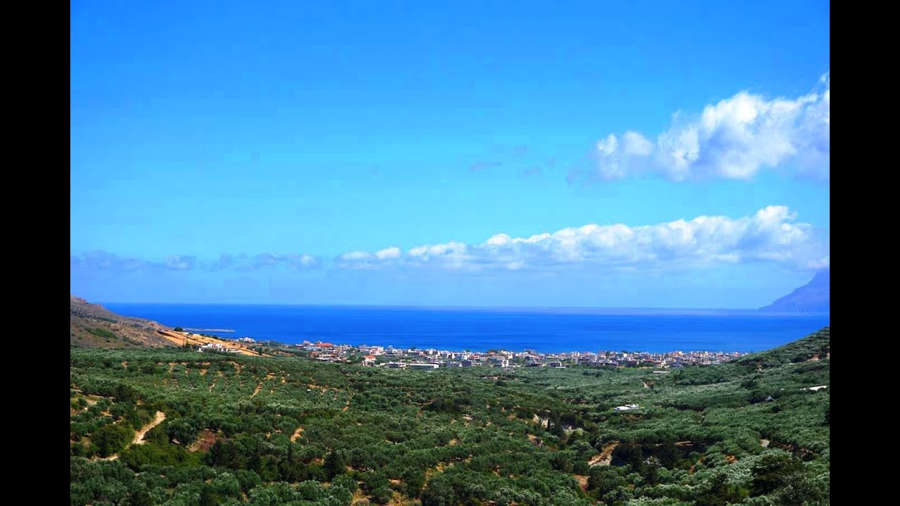 Europa Crete Properties - AK 1174 Large plot with olives trees and sea views in Kissamos